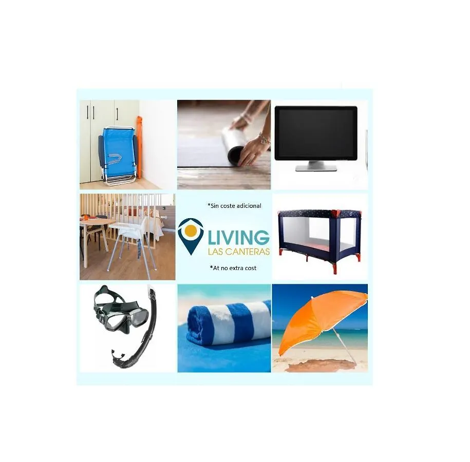 Living Las Canteras Homes- Beachfront Aquamarina Las Palmas de Gran Canaria 0*,
