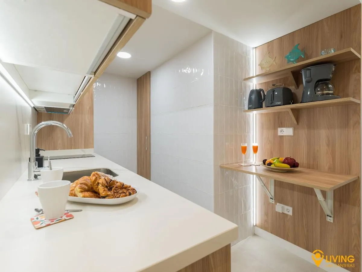 Living Las Canteras Homes- Beachfront Aquamarina Las Palmas de Gran Canaria Apartment