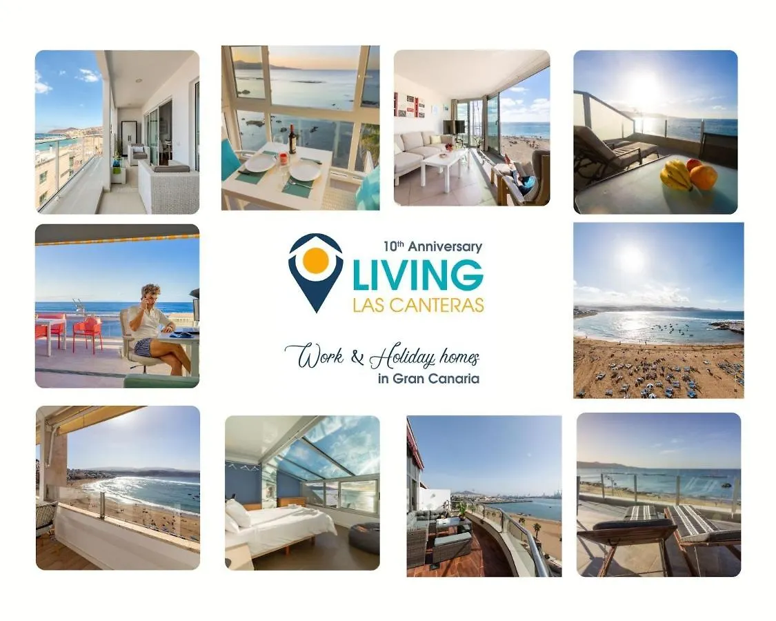 Living Las Canteras Homes- Beachfront Aquamarina Las Palmas de Gran Canaria Spain