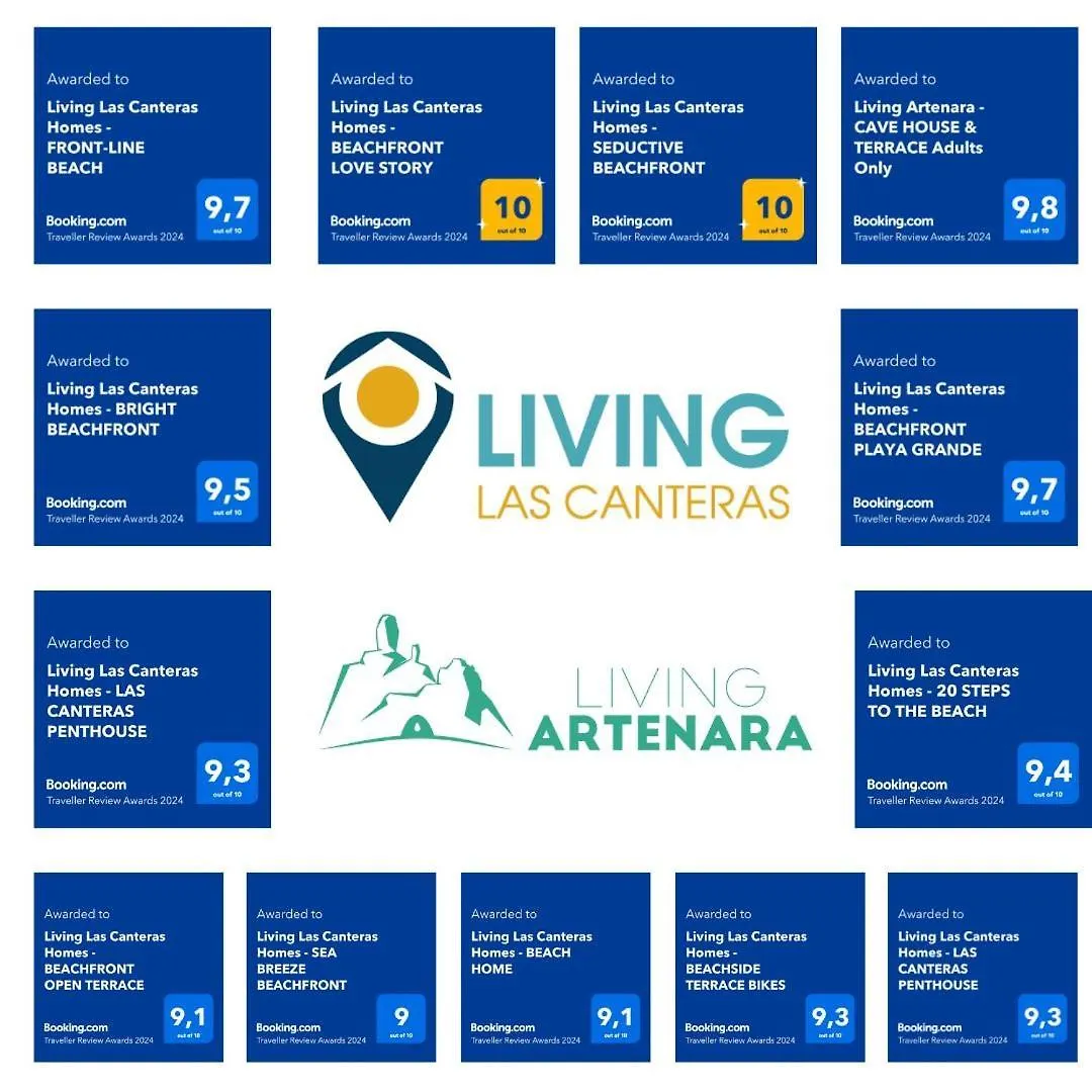 Living Las Canteras Homes- Beachfront Aquamarina Las Palmas de Gran Canaria