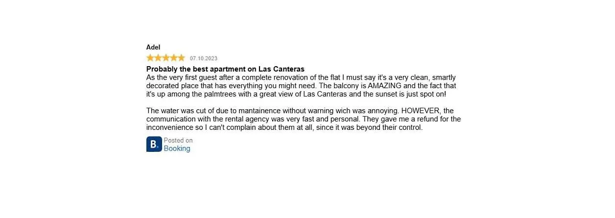 Living Las Canteras Homes- Beachfront Aquamarina Las Palmas de Gran Canaria Apartment